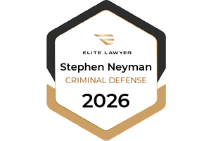 Stephen Neyman - Elite Lawyers-Criminal Defense 2026 Badge
